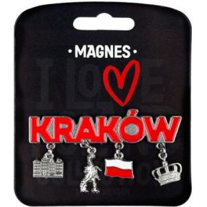 Magnes Pan Dragon Kraków Napis
